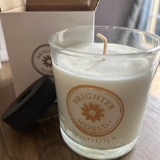 Duftkerze Duftwachsglas Partylite Brighter World Soja Lavender Verbena N1