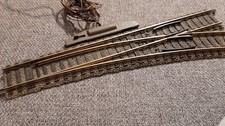 8x Fleischmann H0 Profi Gleis Weiche Rechts 6140 mit 6421 Weichenantrieb 6421