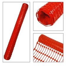 4x Warnnetz Bauzaun Absperrzaun Schutznetz Baustellenzaun 1m x 30m orange NEU
