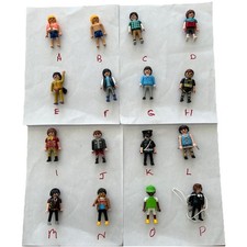 Male playmobil figures - male, &