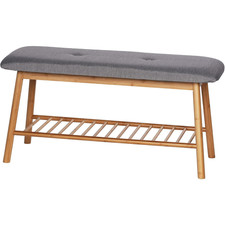 WENKO Schuhbank Nori Bambus