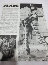 Slade  -  1 picture/ words page from UK Magazin