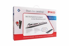 Piko 57196 Start-Set mit Bettungsgleis ICE 3 1:87 Spur H0 DC Neu