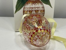  Hutschenreuther Das Glas Ei mit OVP 1992. Top Zustand.      