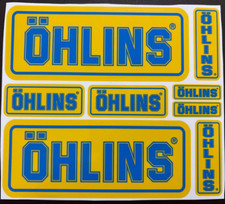 Ohlins Aufkleber Set Gabel
