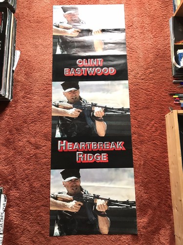 Heartbreak ridge kinoplakat - heartbreak,