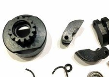 3 Backen Kupplung mit 14er Glocke u. Lager für 1:10er u. 1:8er RC Cars (1229-11)