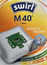 20 Swirl M40 Staubsaugerbeutel