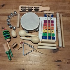 Instrumenten Set Rassel