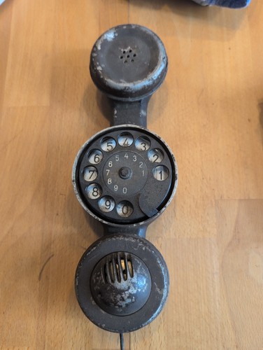 Vintage prüf test - test, telefon