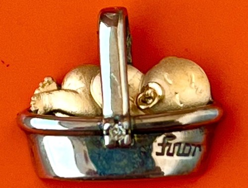 Silber 925 mit gold - , 18