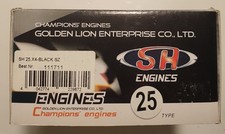 Nitro RC Motor SH 25 X-4 Black SZ mit Seilzugstarter / 2,8 PS 4,2 ccm 