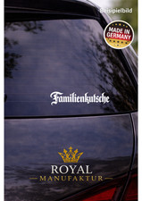 "Familienkutsche" Aufkleber