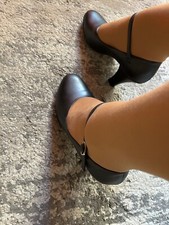 Tanzschuhe Gr. 38,5 (8,5) So Danca Charakter schwarz, wie neu, nur 1x getragen