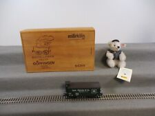 Märklin 94269 Güterwagen gedeckter Güterwagen der K.W.St.E. mit STEIFF-Teddy OVP