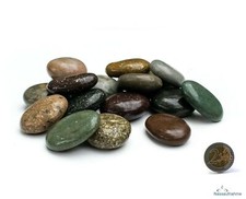 Beach Pebbles PACIFICA MIX POLIERT Zierkies Naturstein Sack Flusskiesel Steine