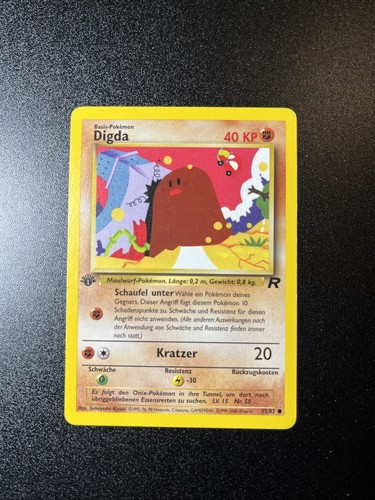 Pokémon karte 1 - karte, •