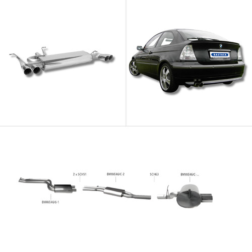 Bastuck komplettanlage bmw - komplettanlage,