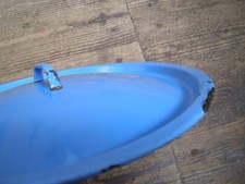 34 cm großer! alter Emaille