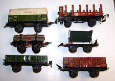 6 alte Märklin Spur 0 Blech