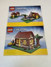 LEGO ® Bauanleitung Creator 5766 Haus Alle Teile Instruction ungelocht H45