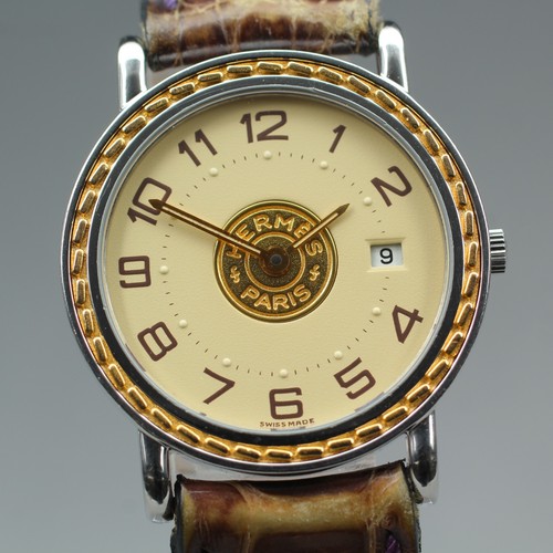 Hermes serie 24mm ivory - hermes, dial
