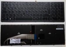 original Tastatur HP ZBook 15 G3 G4, 17 G3 G4 Gen3 Gen4 Beleuchtung Keyboard DE