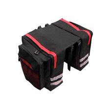 Doppel Fahrradtasche Gepäckträgertasche Satteltasche Wasserdicht Seitentasche DE