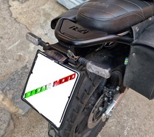 Nummernschildhalter Schwarz