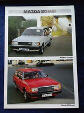 Mazda 323 Kombi, 929 Kombi Prospekt 04.1983