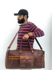 Naturleder Tasche Reise Herren