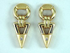 Ohrstecker, Ohrschmuck, Ohrringe mit Diamanten in Gold 585/ooo