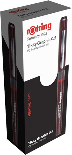 Rotring tikky grafik fineliner - rotring, tikky-grafik