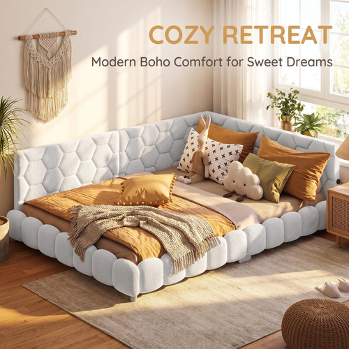 Polsterbett schlafsofa 140x200 - polsterbett,