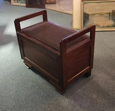 Truhenbank antik Aus Eiche 