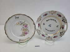 2x Dekoteller Schumann Bavaria