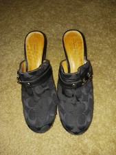 Coach Isadora Clogs Size 8