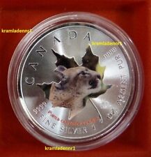 Canada 5 Dollar 2014 Wildlife-Serie I. Puma inkl. Zertifikat
