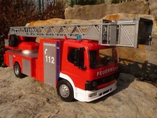 RC FEUERWEHRAUTO LKW mit BLAULICHT & ELEKTRO-LEITER "Ferngesteuert"       87943A