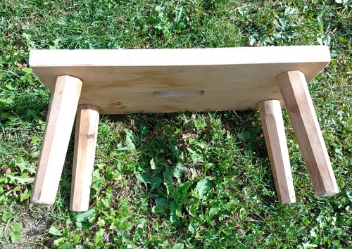 Antiker holz hocker - holz,