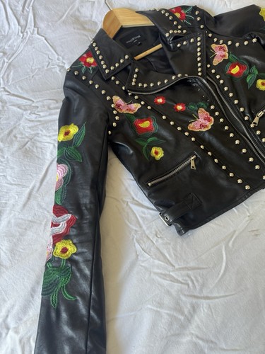 Bikerjacke kunstleder - bikerjacke, –