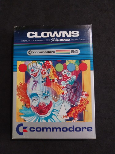Clowns commodore c64 - clowns,