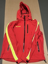DLRG Softshell Jacke rot/gelb