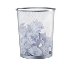 Papierkorb metall Mülleimer