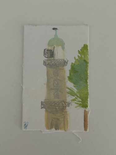 Minibild leuchtturm aquarell - minibild, leuchtturm,