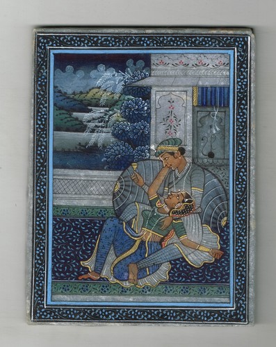 Indische mogul miniaturmalerei - indische,