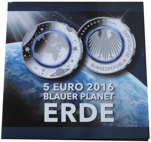 Blister mit euro blauer - euro,