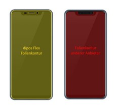 2x Schutzfolie für ZTE Axon 9
