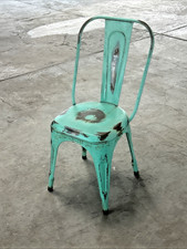 Bistrostuhl  - Esszimmerstuhl  Retro Look -  Vintage - Metall Diner