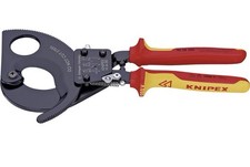 Knipex  95 36 280 Ratschen-Kabelschneider Geeignet für (Abisoliertechnik) Alu...